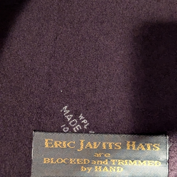 Eric Javits Classic Beige Sun Hat with Wide Brim - Picture 5 of 5